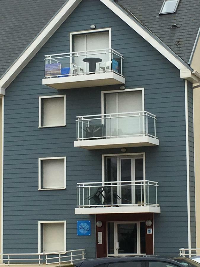 fleur de sel appartement face à la mer Wimereux Extérieur photo
